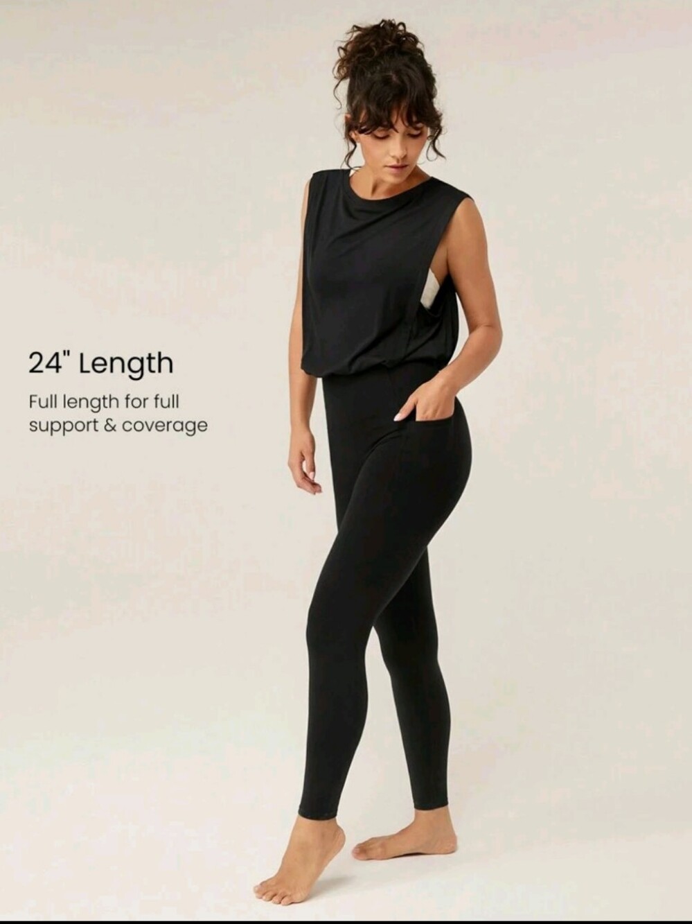Glowmode Open Back Sleeveless Jumpsuit